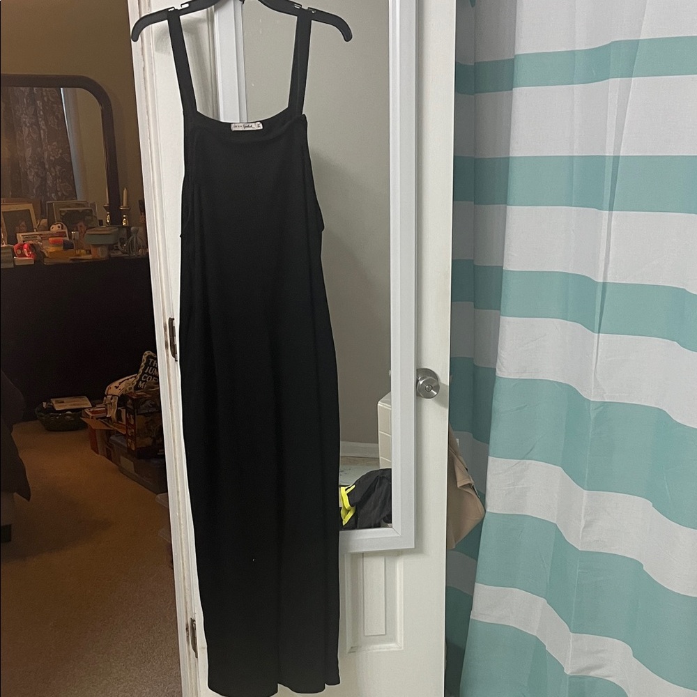 Black jumpsuit